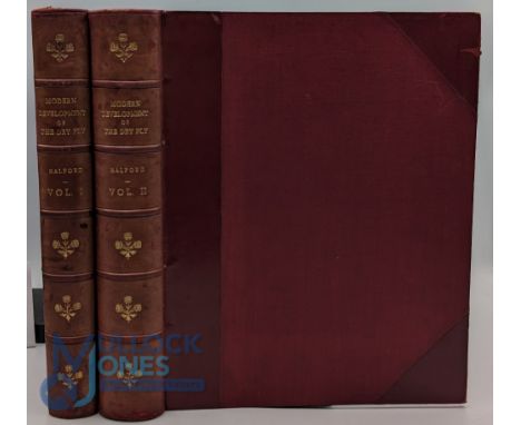 Hard to Find Copy of Halford Fredrick M Modern Development of The Dry Fly. The New Dry Fly Patterns, The Manipulation of Dres