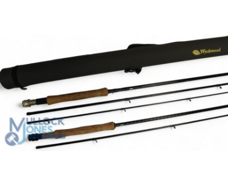 Shimano Compre carbon trout fly rod - 11ft 6" 3pc, line 6/7#, alloy uplocking reel seat, lined rings throughout, MCB and Wych