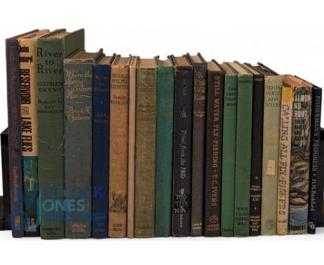 Period Fishing Books Collection, to include Within The Streams John Hillaby 1949, River To River Stephen Gwynn 1937, Fly Fish