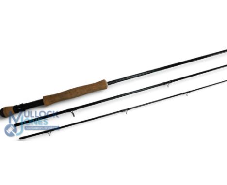 Greys Alnwick GRX carbon trout/pike fly rod - 9ft 3pc line 8/9#, alloy uplocking reel seat with carbon insert and fighting bu