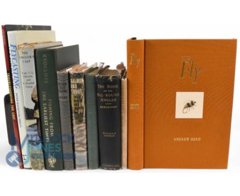 Ten Fishing Books - The Fly 2001 Andrew Herd limited edition, (323/599), Fisherman's Manual Fish &amp; How to Catch Them 1950