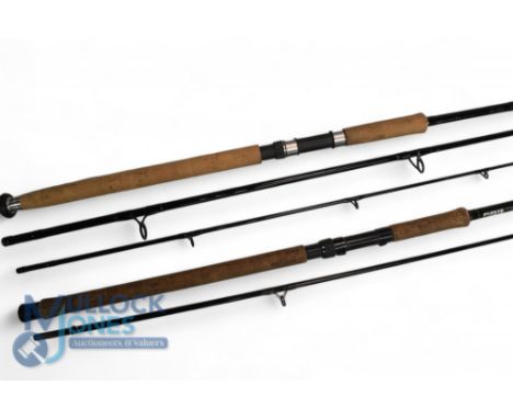 Daiwa Made in Scotland carbon Signature spinning rod - 10ft 3pc, 10-60g CW, 24" handle, Fuji uplocking reel seat, lined rings