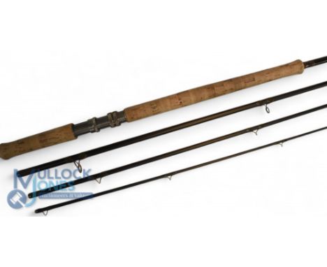 Orvis USA "Shooting Star" carbon salmon fly rod - 14ft 4pc line 9#, 24" handle, alloy double down locking reel seat, lined st