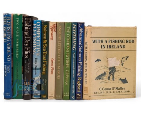 Fishing Book Collection, to include Flyfishing Tactics On Small Streams Lou Stevens 1988, Fishing Dry Flies For Trout On Rive