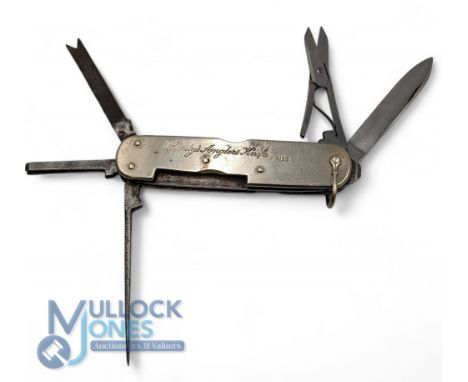 Hardy's Anglers Knife No.3 - each panel is stamped - one with knife's details and on the opposite panel Hardy Bros Ltd Anglin