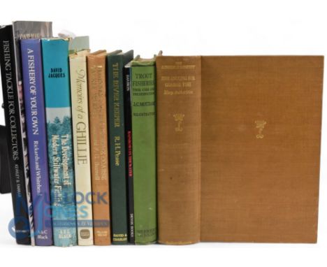 Ten Fishing Books - Fine Angling for Coarse Fish 1930, Trout Fisheries Their Care and Preservation 1928 J.C Mottram, Rainbows