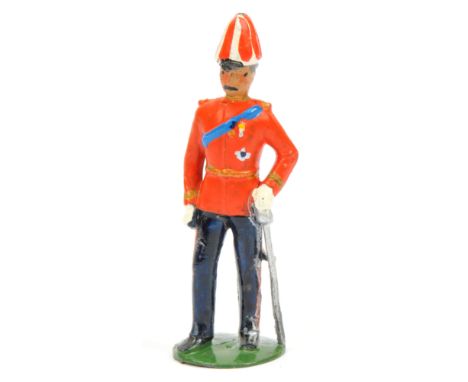 Britains - [Un-Catalogued] - British Field Marshal, comprising: Standing Field Marshal with Hand on Sword Hilt. The figure is