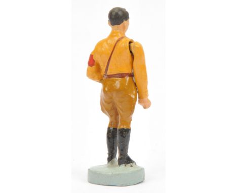 Elastolin - 7.5cm Model 29/20 - Portrait figure of AH, 1928-32 Only, comprising: Depicted in Khaki Brown SA Uniform, Fawn Shi