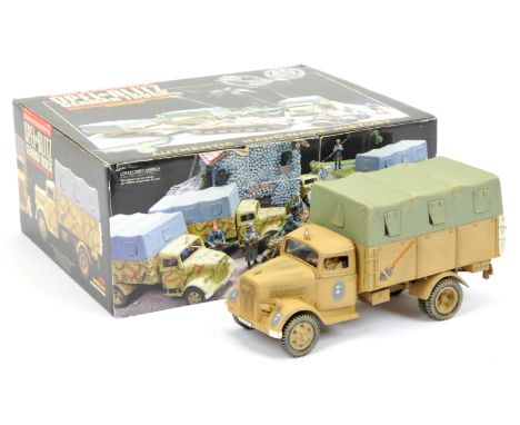 King &amp; Country - Afrika Korps Range, comprising: Set AK 37 - Opal Blitz Truck with Driver. Mint overall, contained in a n