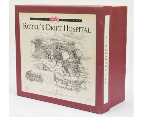 Britains Rorkes Drift Series - Set 00143 - Rorkes Drift Hospital Diorama [First Issue - limited edition 0167/2000]. Mint over