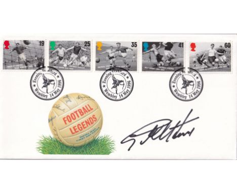 Geoff Hurst, 1966 World Cup Hero Signed First Day Cover. Good condition. All autographs come with a Certificate of Authentici