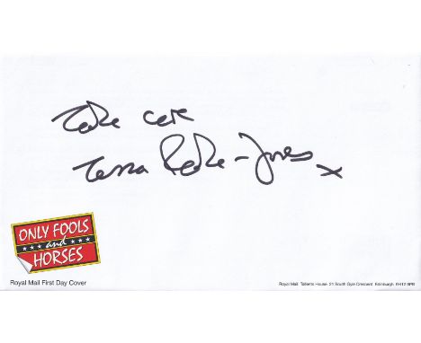Tessa Peake, Jones, Only Fools and Horses Actress Signed First Day Cover. Good condition. All autographs come with a Certific
