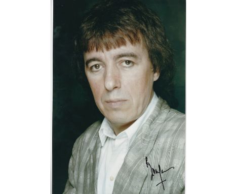 Bill Wyman, Rolling Stones Band Member signed 12x8 approx photo. Good condition. All autographs come with a Certificate of Au