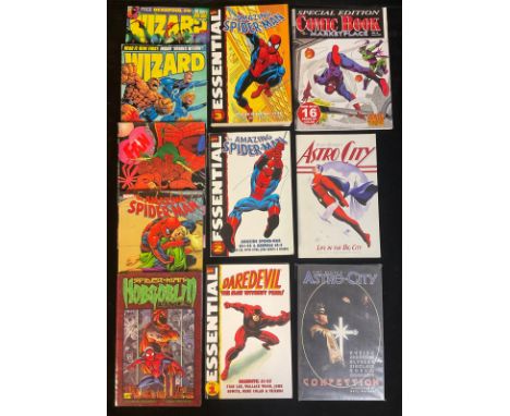 Marvel Comic Omnibuses / Graphic Novels including Essential Spider-Man vol.2 &amp; 3. Essential Datedevil Vol. 1. The Amazing