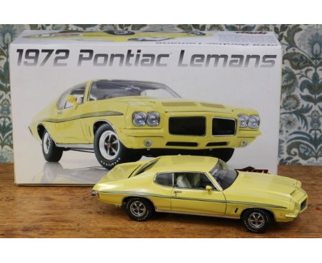 A GMP 1:18 scale No.8048 1972 Pontiac Lemans, boxed