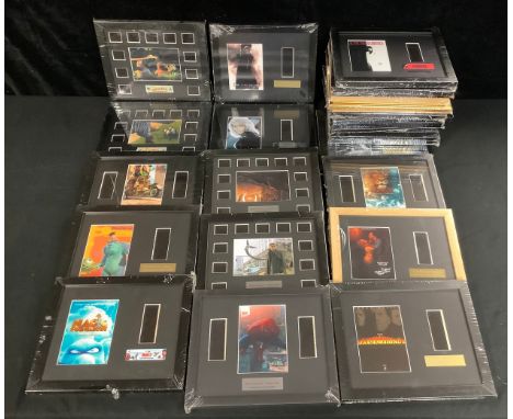 Film &amp; Television - a collection of film cell collectibles including Blade II, Spider-Man 2, Lord of the Rings, Scarface,
