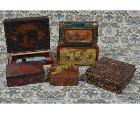 Advertising - an early 20th century Huntley &amp; Palmers rectangular shaped novelty biscuit tin in the form of a rectangular