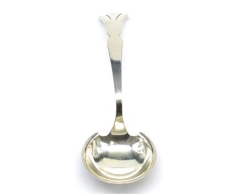 Georg Jensen USA sterling silver sauce ladle marked to reverse. Approx