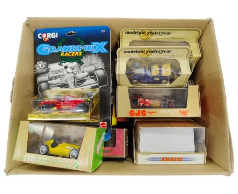 BOX OF MODEL CARS