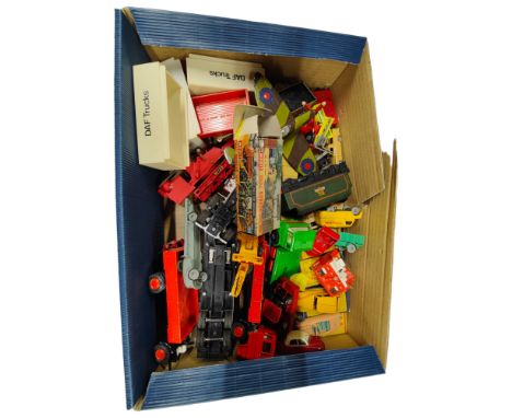 BOX OF MODEL CARS