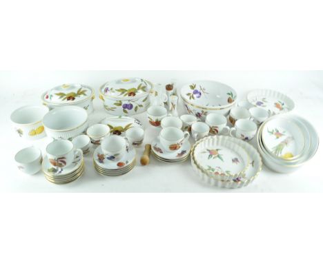 A group of Royal Worcester tea wares and other items