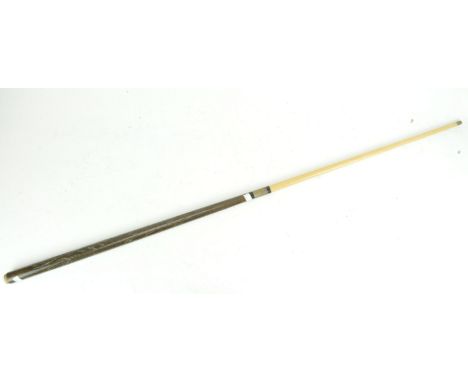 A snooker cue walking stick, 81cm high