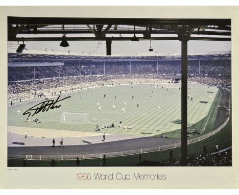 Geoff Hurst Signed 14x18 England 1966 World Cup Memories Print. Good condition. All autographs are genuine hand signed and co