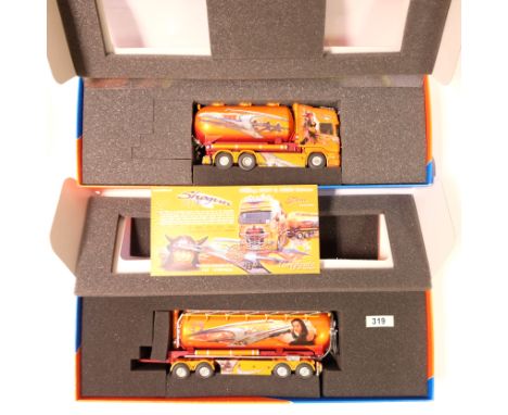 Manufacturer - Tekno | Description - Scania R Topline silo-combi - Shogun | Stock Code - 59506 | Model Condition - 5/5 | Box 