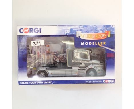 Manufacturer - Corgi | Description - Scania T Cab - Crown Motors (Not in original box) | Stock Code - CC13700 | Model Conditi