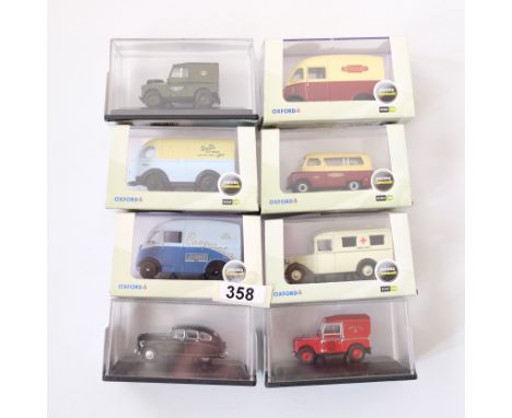 Manufacturer - Oxford Diecast | Description - 8 Assorted Models | Stock Code - N/A | Model Condition - 5/5 | Box Condition - 