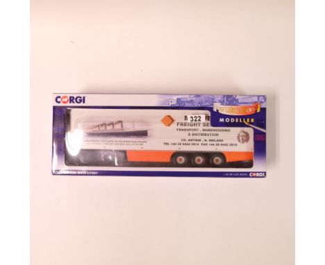 Manufacturer - Corgi | Description - Reefer Trailer - Maxwell Freight Services | Stock Code - N/A | Model Condition - 5/5 | B