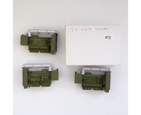 Manufacturer - Corgi | Description - 3 x Engine Generators | Stock Code - N/A | Model Condition - 5/5 | Box Condition - 5/5 |