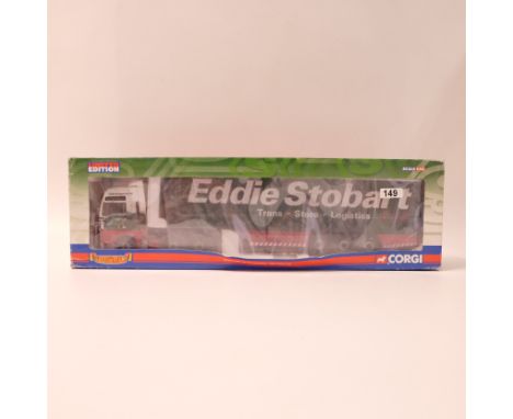 Manufacturer - Corgi | Description - MAN TGA XXL Curtainside - Eddie Stobart Ltd | Stock Code - CC13415 | Model Condition - 5