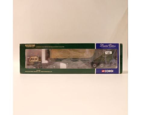 Manufacturer - Corgi | Description - Volvo F88 Fridge Trailer - H.E. Payne | Stock Code - CC13106 | Model Condition - 5/5 | B