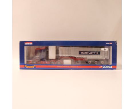 Manufacturer - Corgi | Description - Scania T Topline Bulk Tipper - J.J. Bartlett Haulage Ltd | Stock Code - CC12813 | Model 