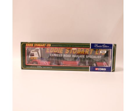 Manufacturer - Corgi | Description - Volvo Globetrotter Curtainside - Eddie Stobart | Stock Code - CC12401 | Model Condition 