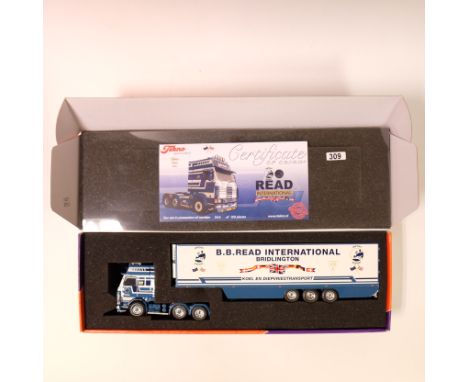 Manufacturer - Tekno | Description - Scania 112 Reefer Trailer - BB Read | Stock Code - 64643 | Model Condition - 5/5 | Box C