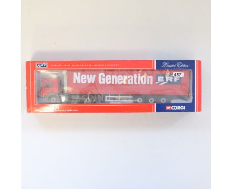 Manufacturer - Corgi | Description - ERF ECS Curtainside - ERF The New Generation | Stock Code - CC12701 | Model Condition - 