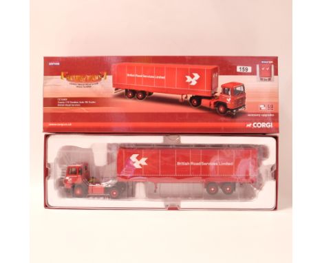 Manufacturer - Corgi | Description - Scania 110 Tandem Axle Tilt Trailer - British Road Services | Stock Code - CC15305 | Mod