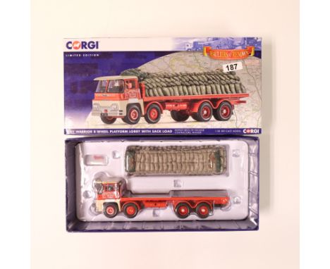 Manufacturer - Corgi | Description - Guy Warrior 8 Wheel Platform Lorry With Sack Load - Redpath Bros Ltd | Stock Code - CC11