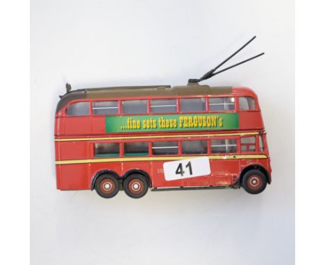 Manufacturer - Corgi | Description - Trolley Bus - London Transport - 657 Route Chiswick/Brentford/Hounslow - No Box | Stock 