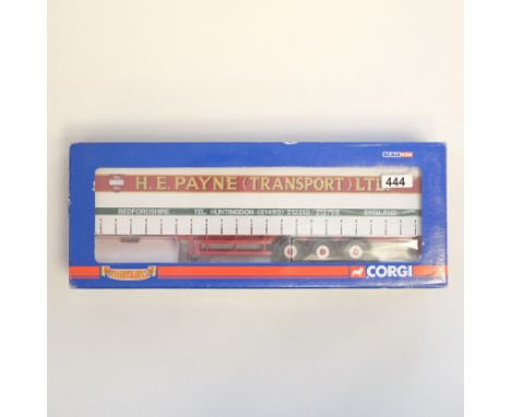 Manufacturer - Corgi | Description - Curtainside Trailer - H.E. Payne | Stock Code - CC19903 | Model Condition - 5/5 | Box Co