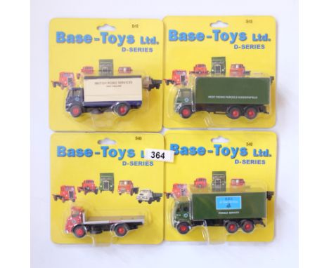 Manufacturer - Base Toys | Description - 4 Assorted Models | Stock Code - N/A | Model Condition - 5/5 | Box Condition - 5/5 |