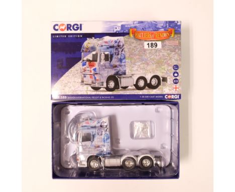 Manufacturer - Corgi | Description - DAF 105 - Slough International Freight & Packing LTD | Stock Code - CC14124 | Model Cond