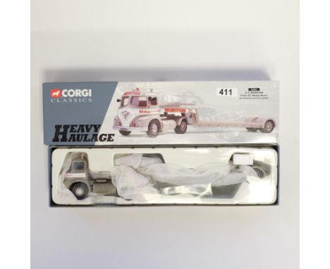 Manufacturer - Corgi | Description - Foden S21 Low Loader - G C Munton | Stock Code - 13501 | Model Condition - 5/5 | Box Con