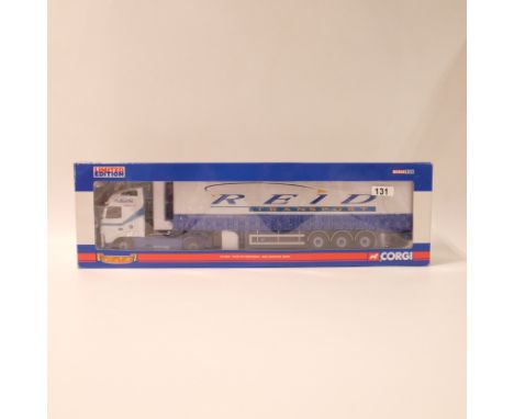 Manufacturer - Corgi | Description - Volvo FH Curtainside - Reid Transport Group | Stock Code - CC14003 | Model Condition - 5
