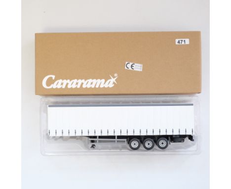 Manufacturer - Cararama | Description - Curtainside Trailer | Stock Code - CR027 | Model Condition - 5/5 | Box Condition - 5/