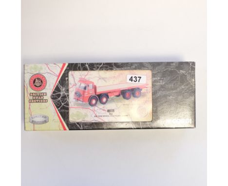 Manufacturer - Corgi | Description - ERF KV8 Wheel Platform Lorry - BRS | Stock Code - 11803 | Model Condition - 5/5 | Box Co