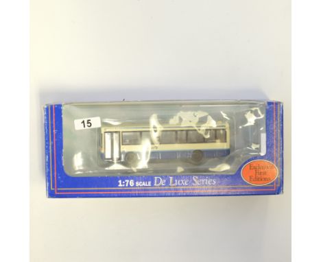 Manufacturer - EFE | Description - Plaxton Pointer/Dart Yarmouth Blue Bus | Stock Code - 20623DL | Model Condition - 5/5 | Bo