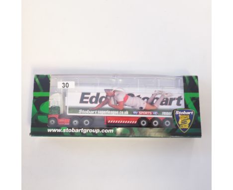 Manufacturer - Oxford | Description - Scania Reefer Trailer - Eddie Stobart | Stock Code - SHL10FR | Model Condition - 5/5 | 